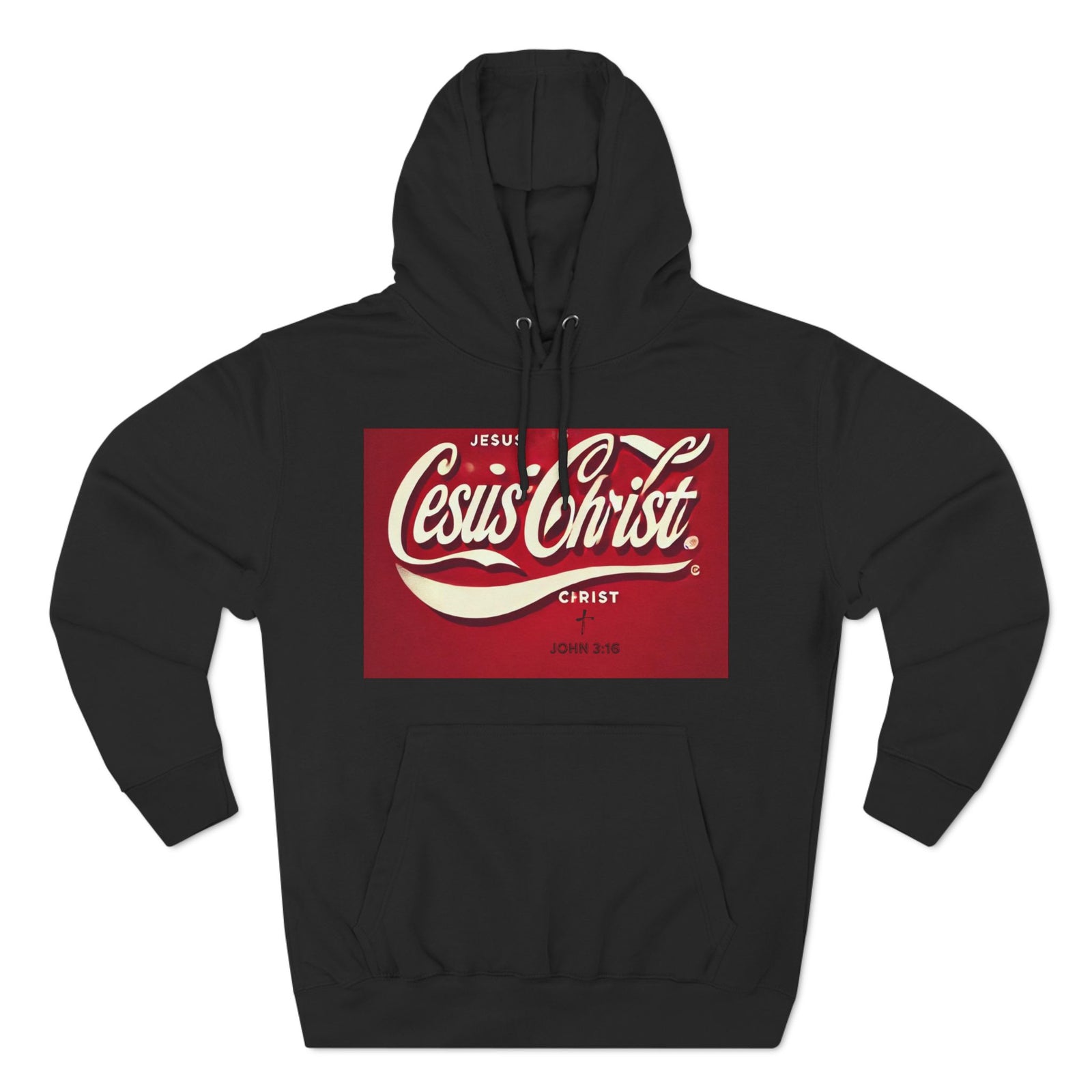 Christian Three-Panel Fleece Hoodie