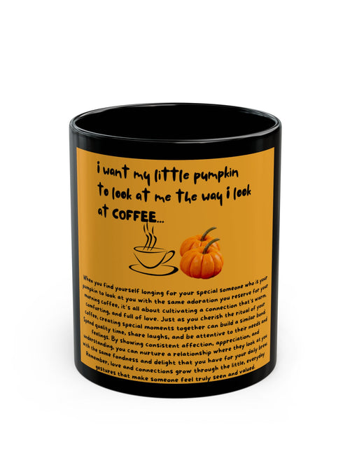 Load image into Gallery viewer, Pumpkin Black Love Mug (11oz, 15oz)
