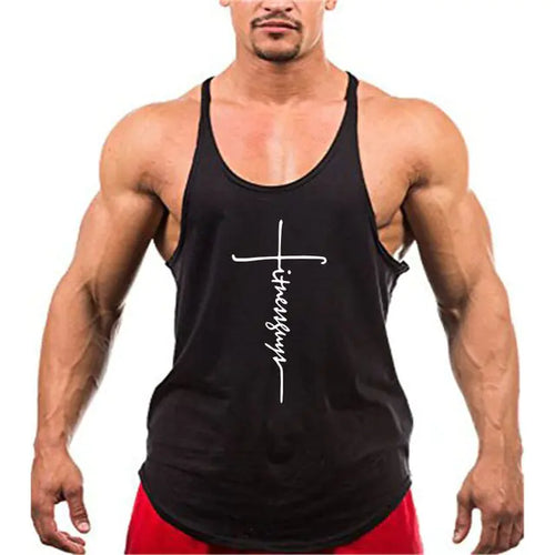 Load image into Gallery viewer, Brand Gym Stringer Tank Top Men Bodybuilding Clothing
