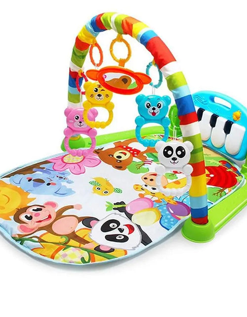 Load image into Gallery viewer, Baby Music Puzzle Play Mat: Educational Keyboard Carpet with Rack Toys for Infant Fitness and Crawling
