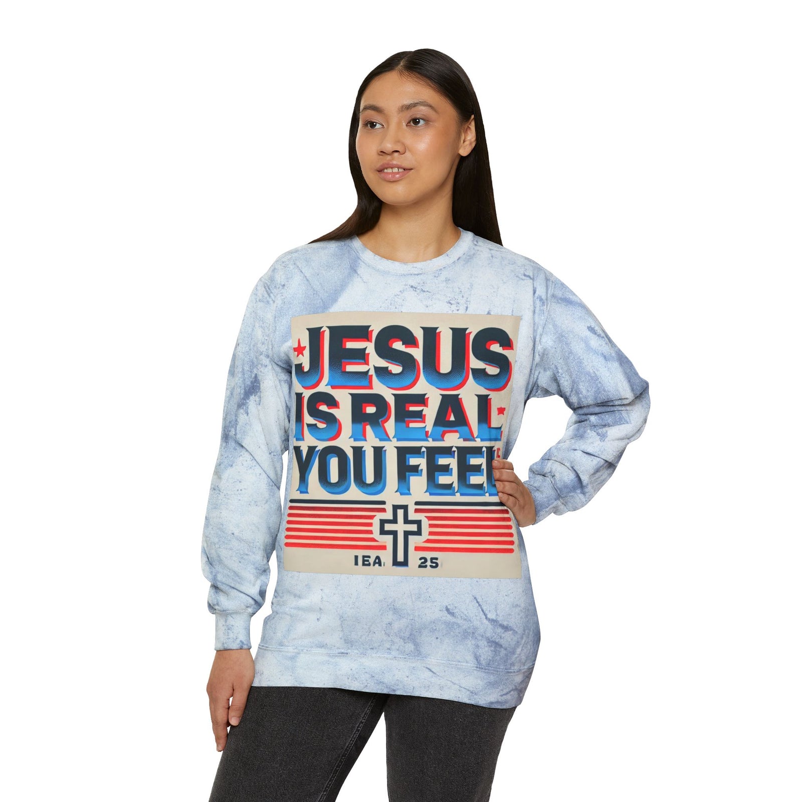 Christian Women Color Crewneck Sweatshirt