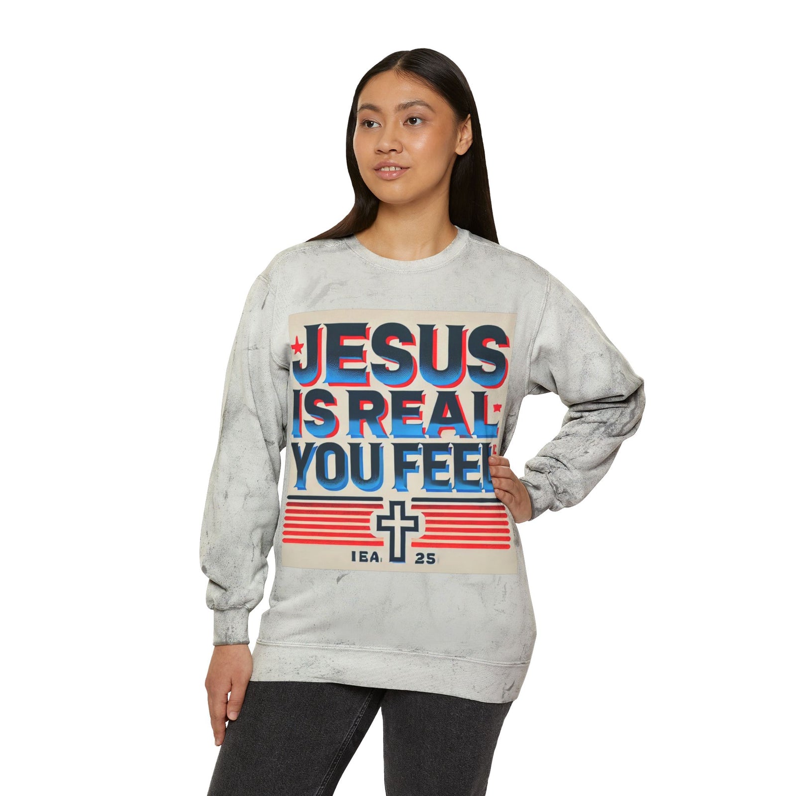 Christian Women Color Crewneck Sweatshirt