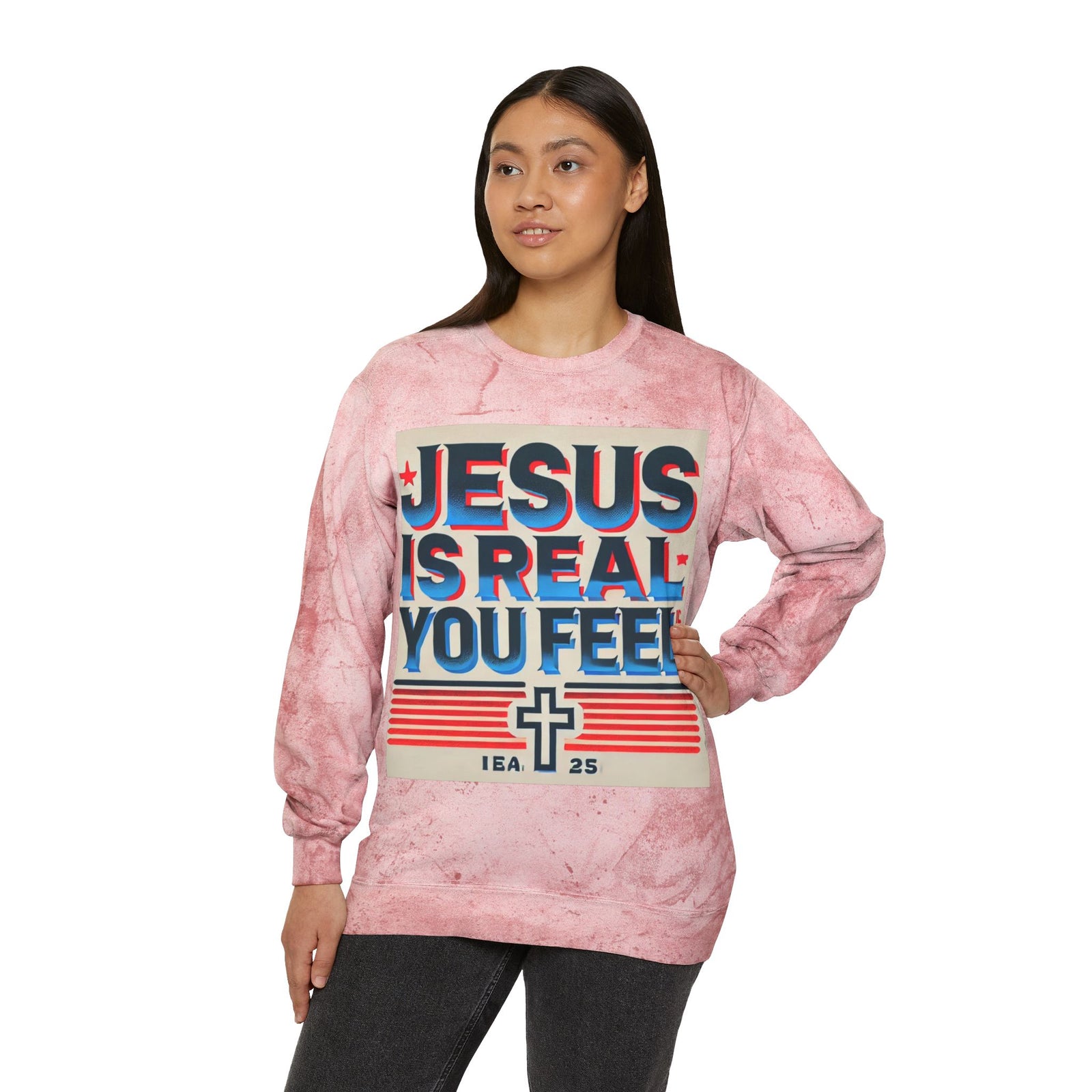 Christian Women Color Crewneck Sweatshirt