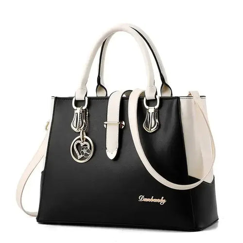 Load image into Gallery viewer, Women&#39;s Contrast Simple One Shoulder Handbag
