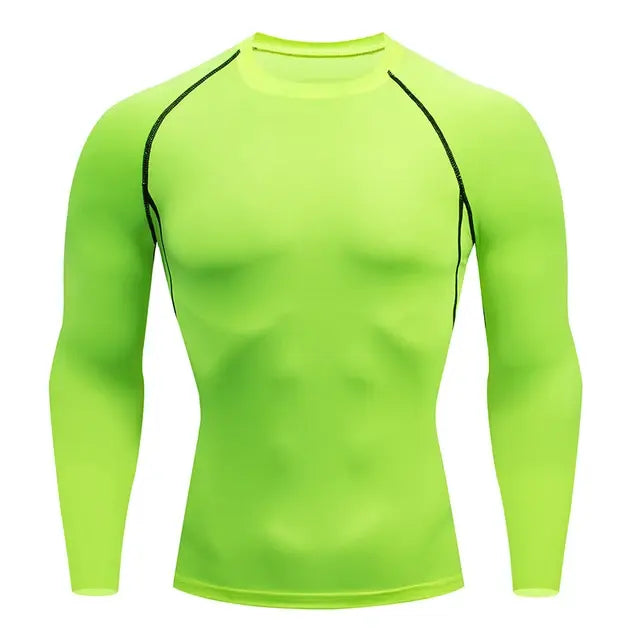 Men Compression Running T-Shirt Fitness