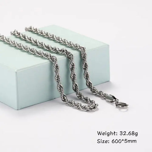 Load image into Gallery viewer, Men&#39;s Curb Cuban Chain Necklace
