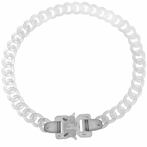 Load image into Gallery viewer, Clear Buckle Men&#39;s Chain Necklace
