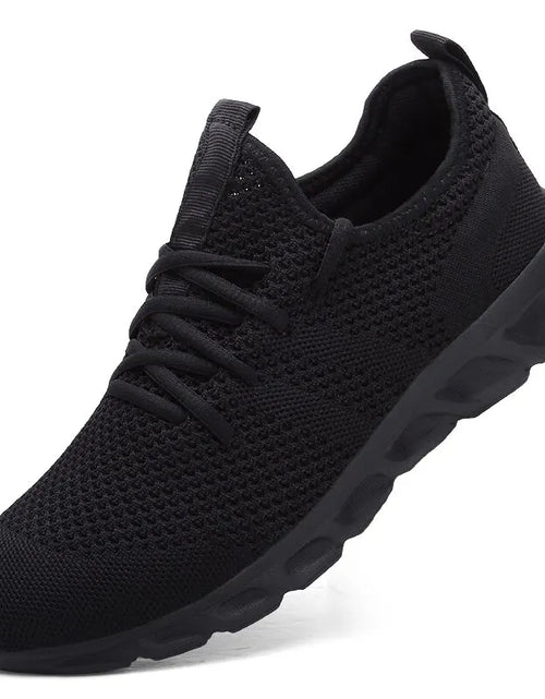 Load image into Gallery viewer, Women Casual Sport Shoes Light Sneakers Women&#39;s White Outdoor Breathable Mesh Black Running Shoes Athletic Shoes
