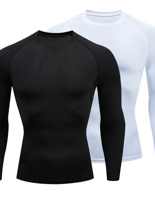 Load image into Gallery viewer, Men Compression Running T-Shirt Fitness
