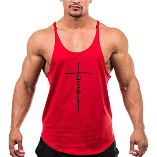 Load image into Gallery viewer, Brand Gym Stringer Tank Top Men Bodybuilding Clothing
