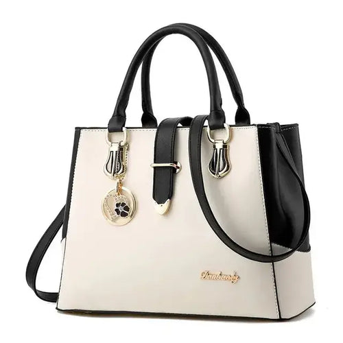 Load image into Gallery viewer, Women&#39;s Contrast Simple One Shoulder Handbag
