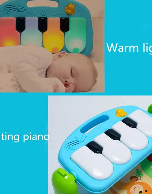 Load image into Gallery viewer, Baby Music Puzzle Play Mat: Educational Keyboard Carpet with Rack Toys for Infant Fitness and Crawling
