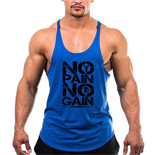 Load image into Gallery viewer, Brand Gym Stringer Tank Top Men Bodybuilding Clothing
