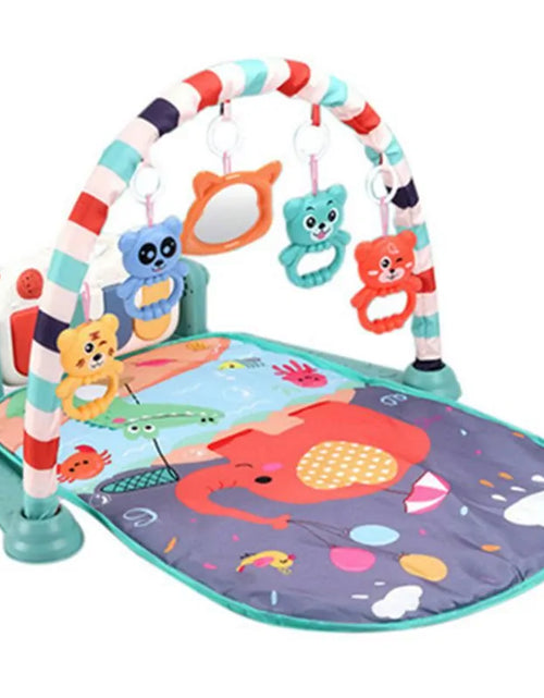 Load image into Gallery viewer, Baby Music Puzzle Play Mat: Educational Keyboard Carpet with Rack Toys for Infant Fitness and Crawling
