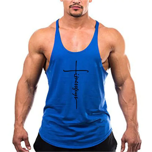 Load image into Gallery viewer, Brand Gym Stringer Tank Top Men Bodybuilding Clothing
