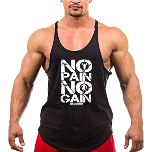 Load image into Gallery viewer, Brand Gym Stringer Tank Top Men Bodybuilding Clothing
